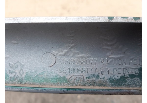 Планка плафонів підсвітки номера, накладка номера, Peugeot 206 з 02р, 9648068077, 9648068177